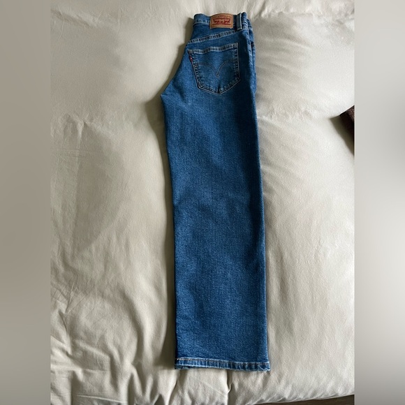 Levi's Denim Ribcage Straight Ankle - 27 - Picture 2 of 10